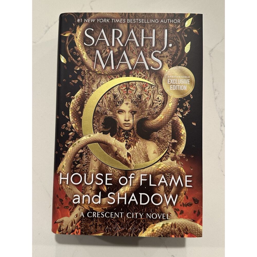 House of Flame and Shadow By Sarah J Maas Digitally Signed Exclusive